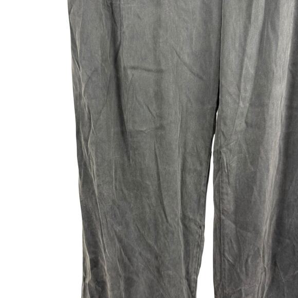 Soft Surroundings Womens Wide Leg Pull On Dark Gray Soft Cool Fabric Pants XS - Picture 6 of 16